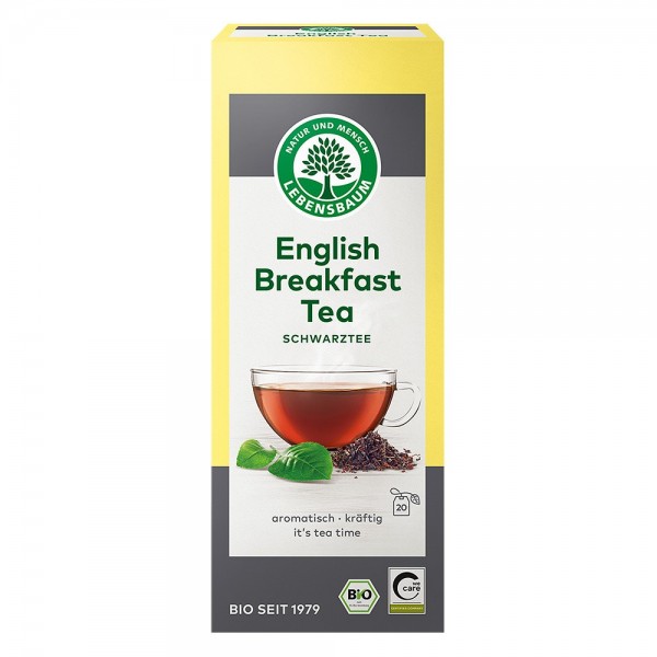 Ceai negru Englezesc pentru micul dejun x20 plicuri bio Lebensbaum